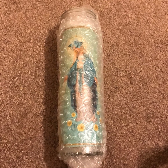 Lady Gaga “Virgin Mary” style Candle - Picture 3 of 3